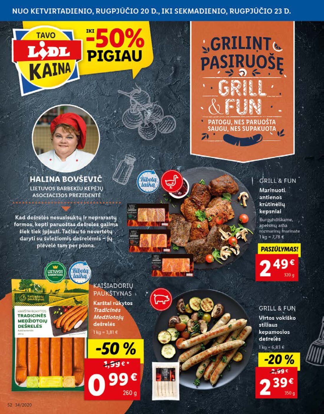 Lidl savaitinis leidinys akcijos nuo 
  2020-08-17 iki 
  2020-08-23 | Leidinukas.lt puslapis 52