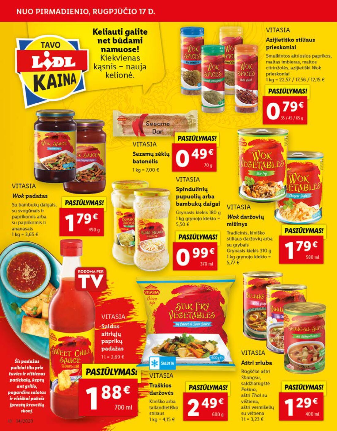 Lidl savaitinis leidinys akcijos nuo 
  2020-08-17 iki 
  2020-08-23 | Leidinukas.lt puslapis 10