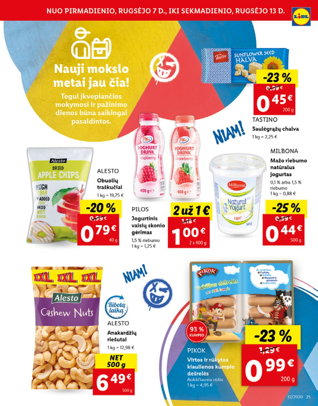 Lidl savaitinis leidinys akcijos nuo 
  2020-09-07 iki 
  2020-09-13 | Leidinukas.lt puslapis 25