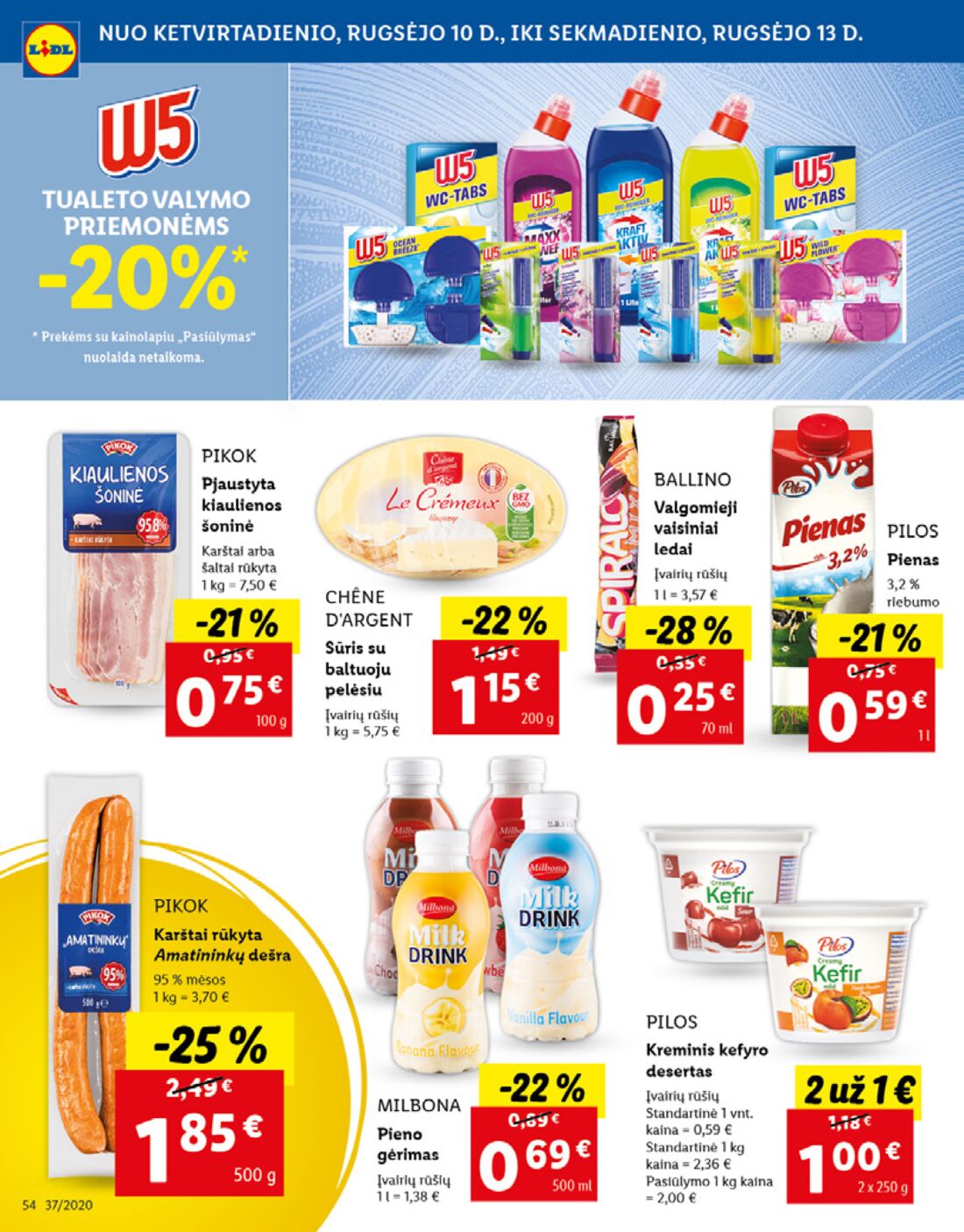 Lidl savaitinis leidinys akcijos nuo 
  2020-09-07 iki 
  2020-09-13 | Leidinukas.lt puslapis 54