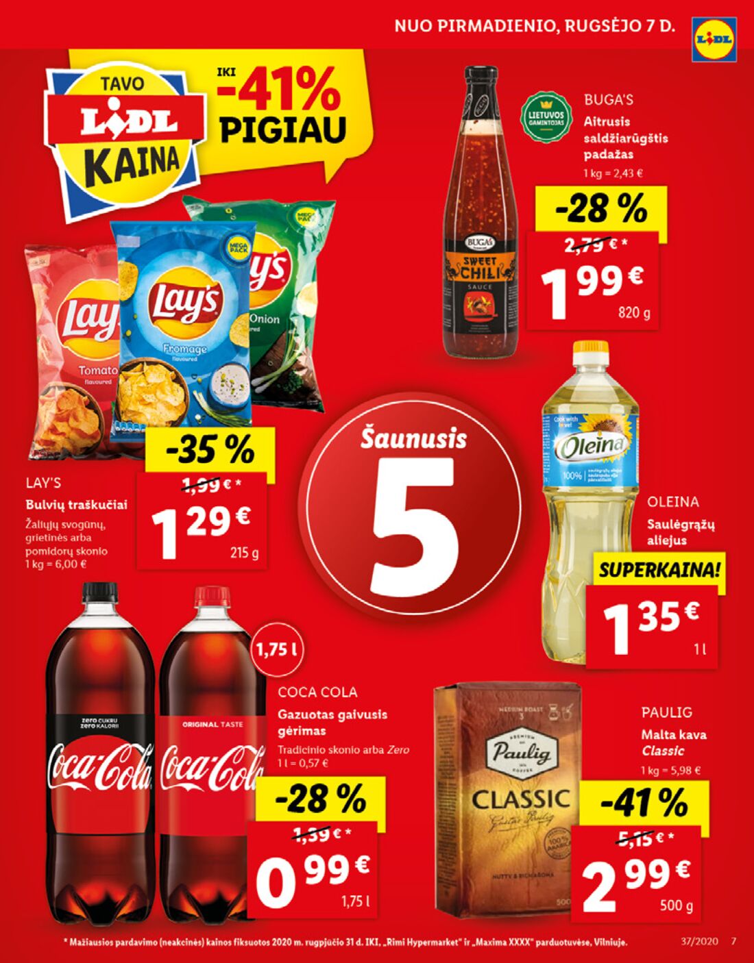 Lidl savaitinis leidinys akcijos nuo 
  2020-09-07 iki 
  2020-09-13 | Leidinukas.lt puslapis 7