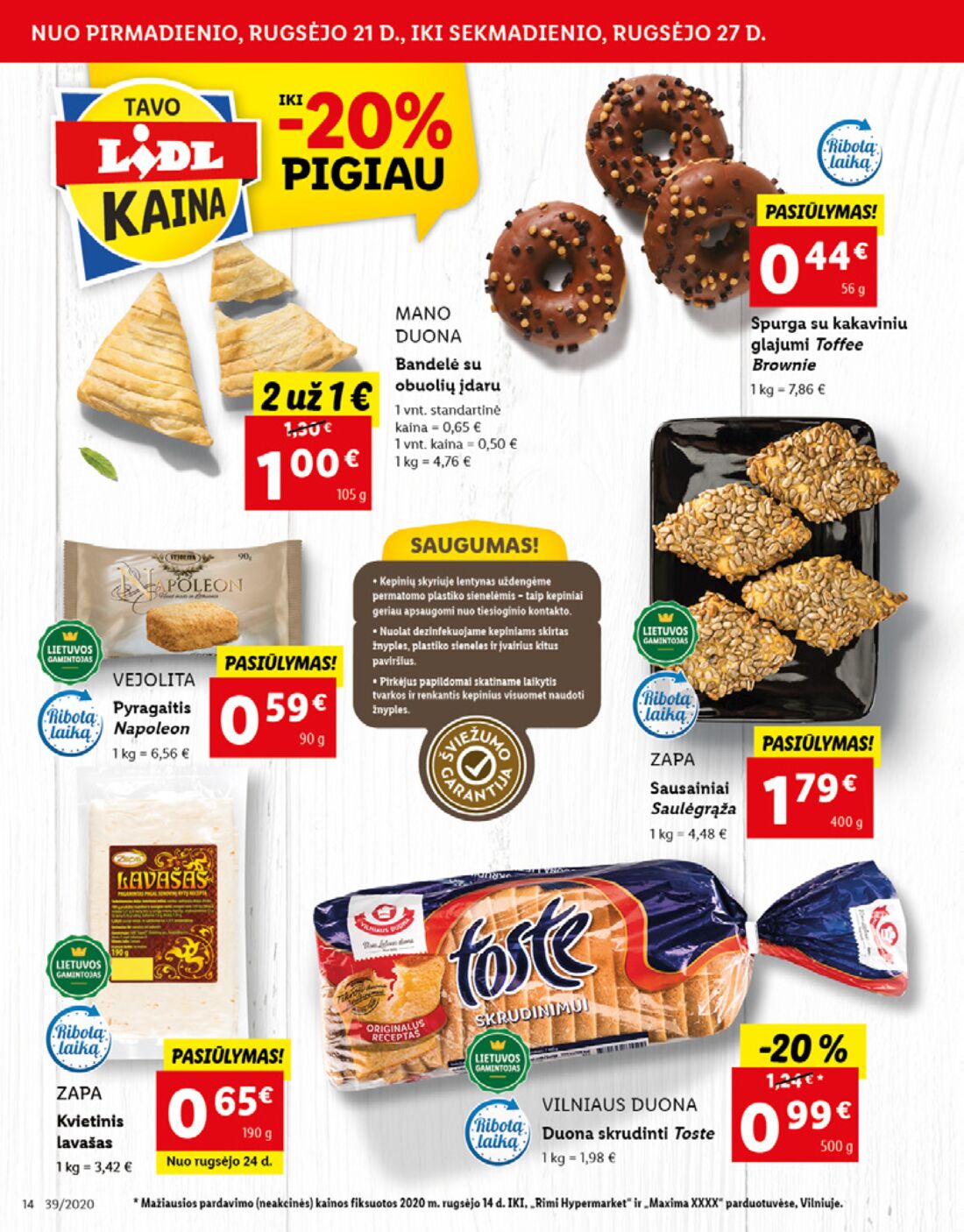 Lidl savaitinis leidinys akcijos nuo 
  2020-09-21 iki 
  2020-09-27 | Leidinukas.lt puslapis 14