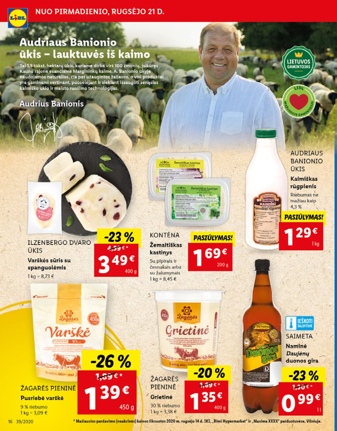 Lidl savaitinis leidinys akcijos nuo 
  2020-09-21 iki 
  2020-09-27 | Leidinukas.lt puslapis 16