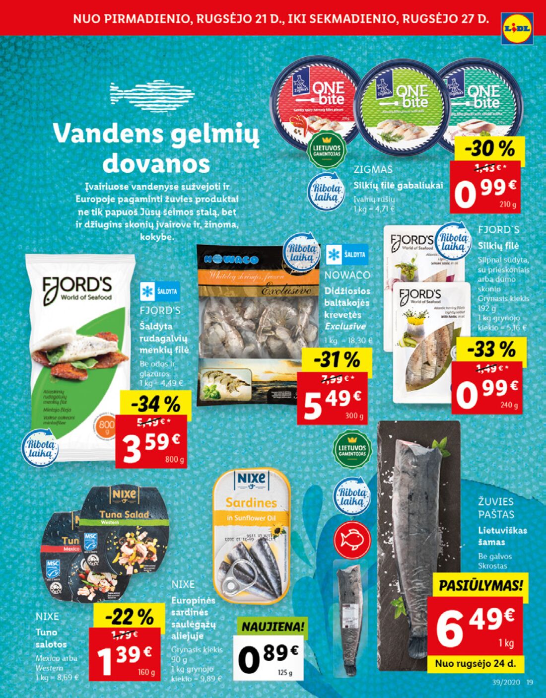 Lidl savaitinis leidinys akcijos nuo 
  2020-09-21 iki 
  2020-09-27 | Leidinukas.lt puslapis 19