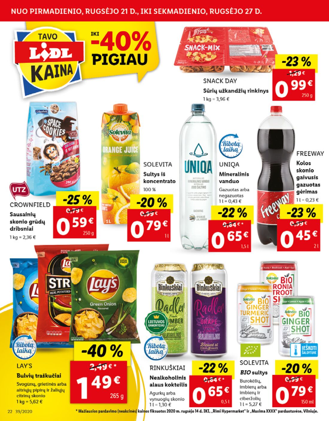 Lidl savaitinis leidinys akcijos nuo 
  2020-09-21 iki 
  2020-09-27 | Leidinukas.lt puslapis 22