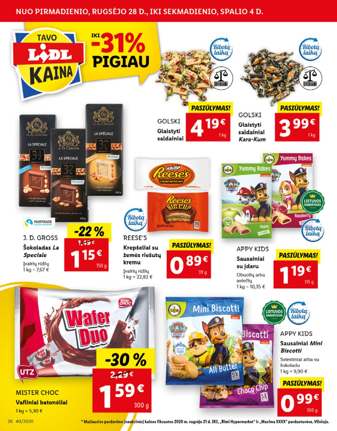 Lidl savaitinis leidinys akcijos nuo 
  2020-09-28 iki 
  2020-10-04 | Leidinukas.lt puslapis 26