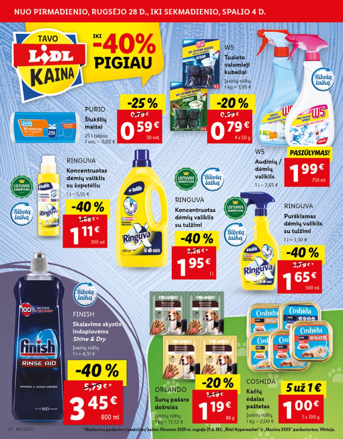 Lidl savaitinis leidinys akcijos nuo 
  2020-09-28 iki 
  2020-10-04 | Leidinukas.lt puslapis 30