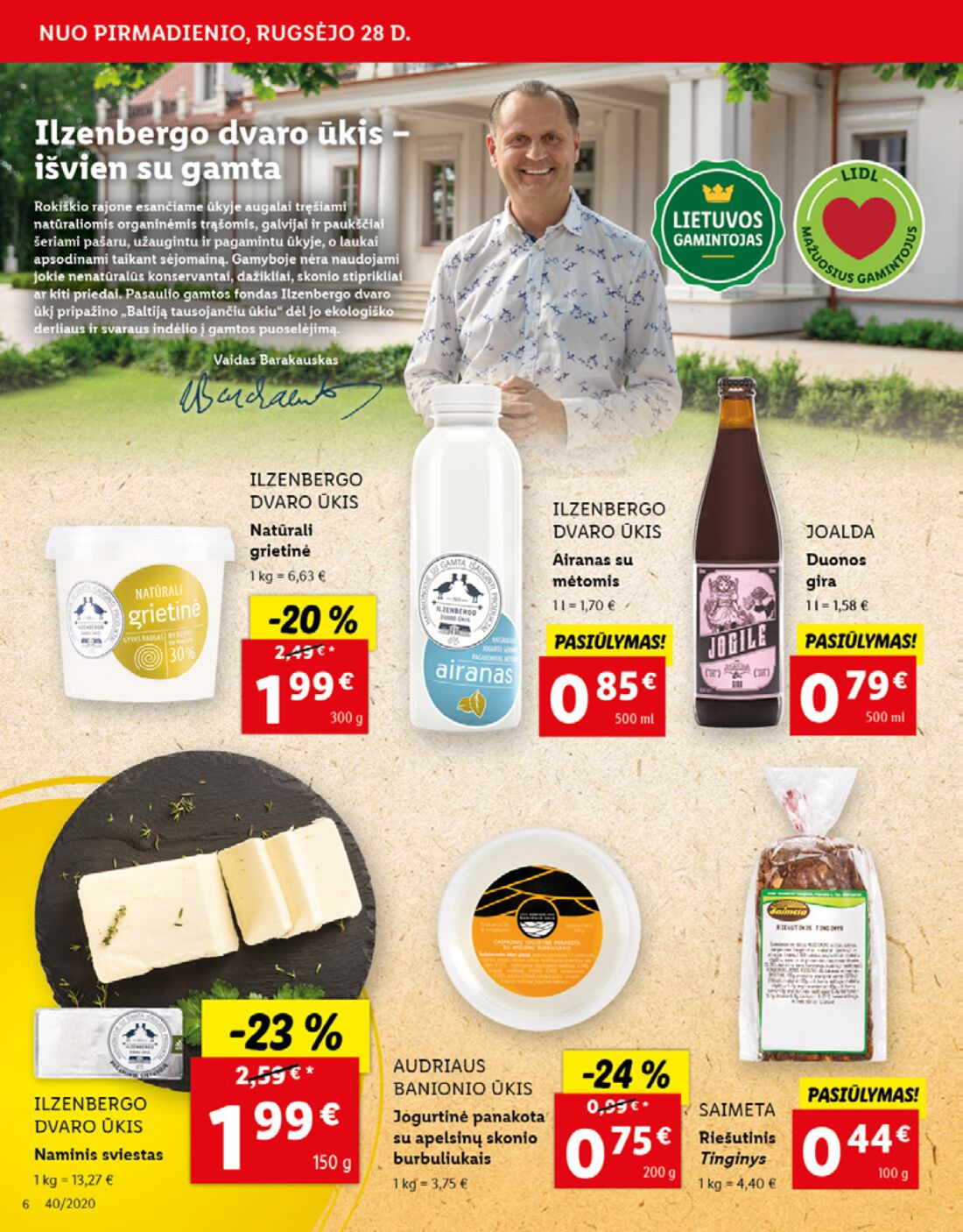 Lidl savaitinis leidinys akcijos nuo 
  2020-09-28 iki 
  2020-10-04 | Leidinukas.lt puslapis 6