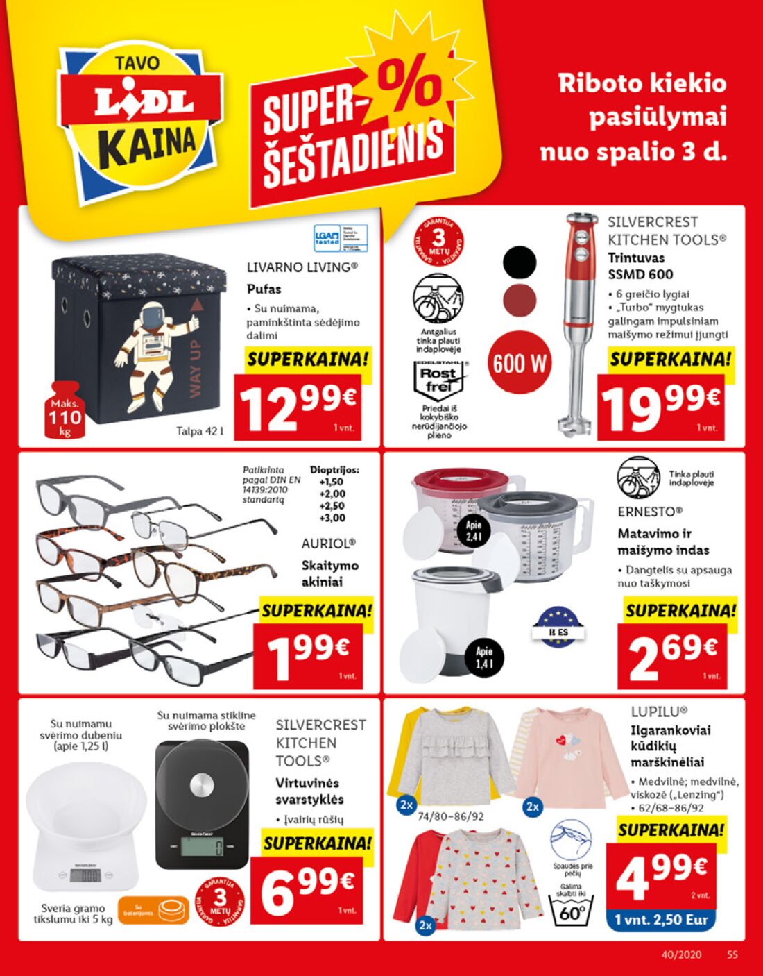 Lidl savaitinis leidinys akcijos nuo 
  2020-09-28 iki 
  2020-10-04 | Leidinukas.lt puslapis 55