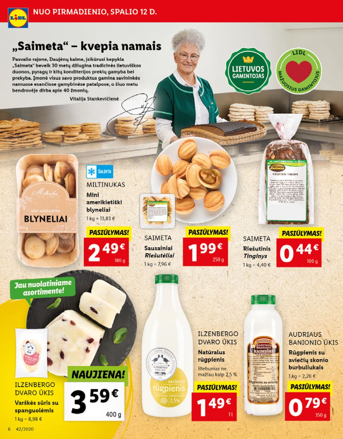 Lidl savaitinis leidinys akcijos nuo 
  2020-10-12 iki 
  2020-10-18 | Leidinukas.lt puslapis 6