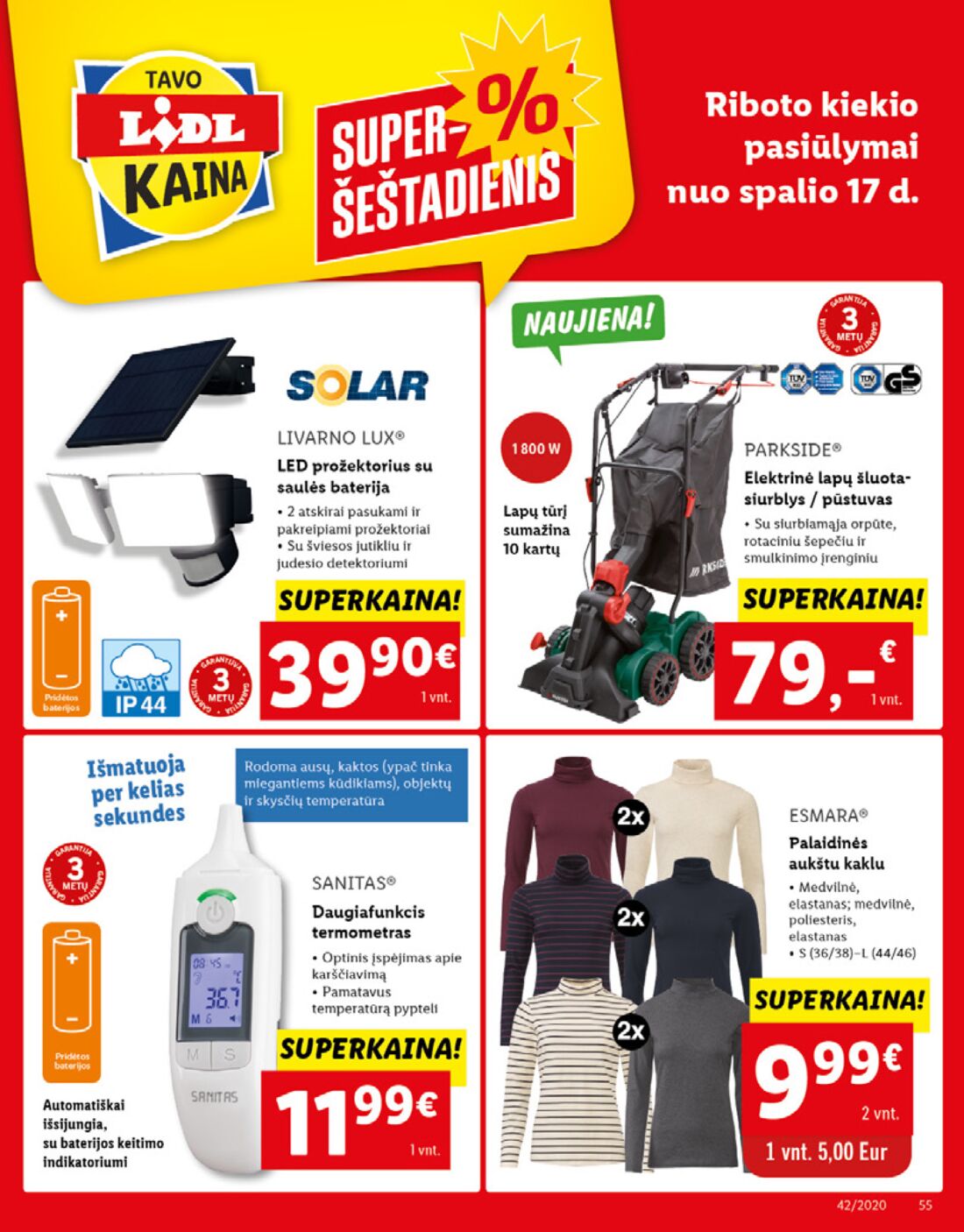 Lidl savaitinis leidinys akcijos nuo 
  2020-10-12 iki 
  2020-10-18 | Leidinukas.lt puslapis 55