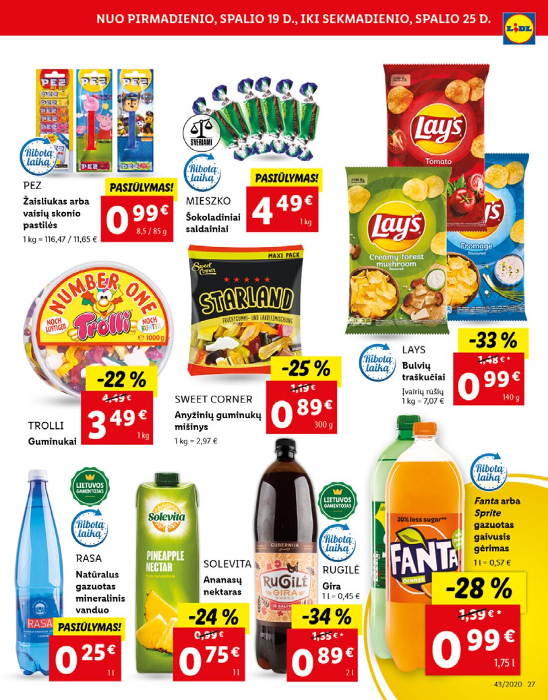 Lidl savaitinis leidinys akcijos nuo 
  2020-10-19 iki 
  2020-10-25 | Leidinukas.lt puslapis 27