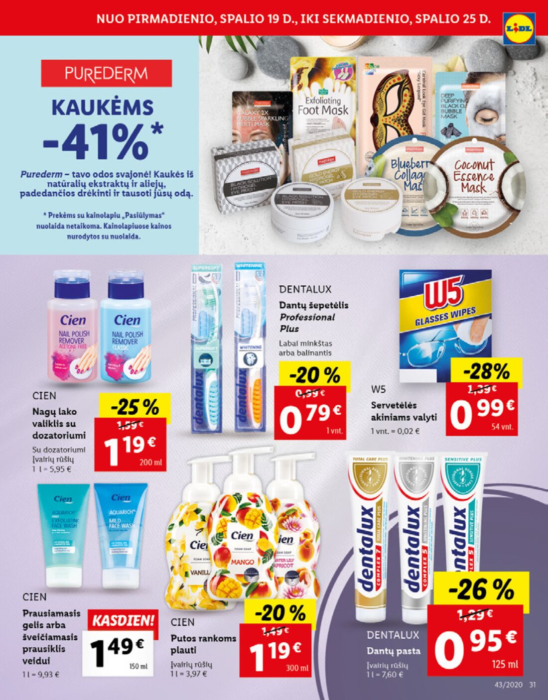 Lidl savaitinis leidinys akcijos nuo 
  2020-10-19 iki 
  2020-10-25 | Leidinukas.lt puslapis 31