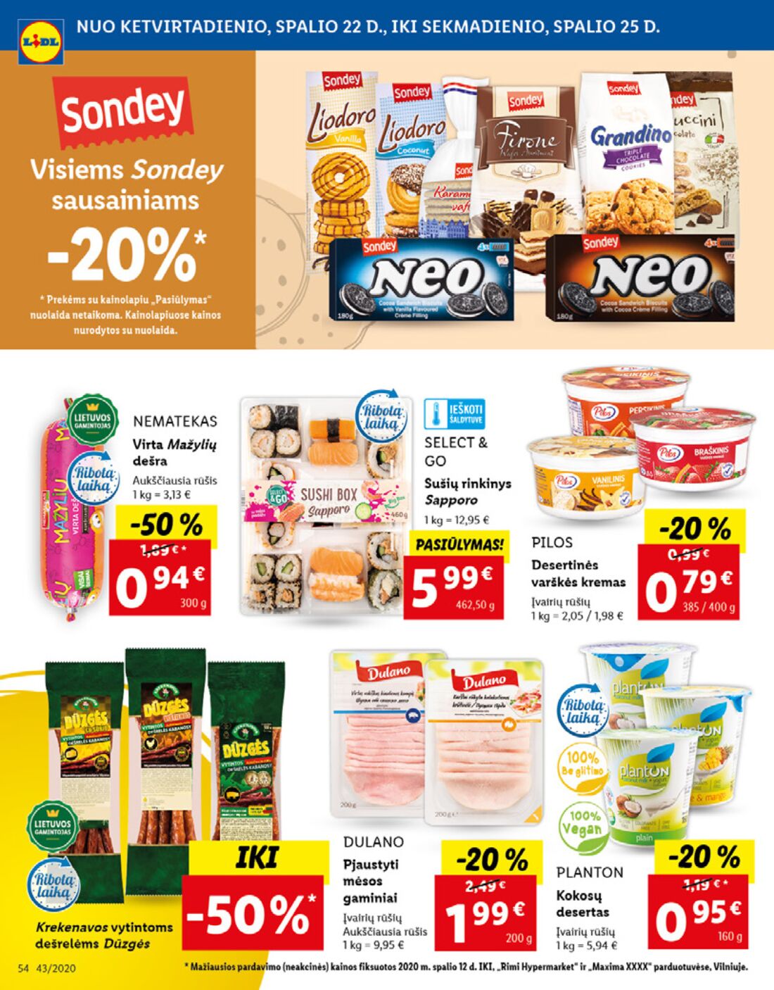 Lidl savaitinis leidinys akcijos nuo 
  2020-10-19 iki 
  2020-10-25 | Leidinukas.lt puslapis 54