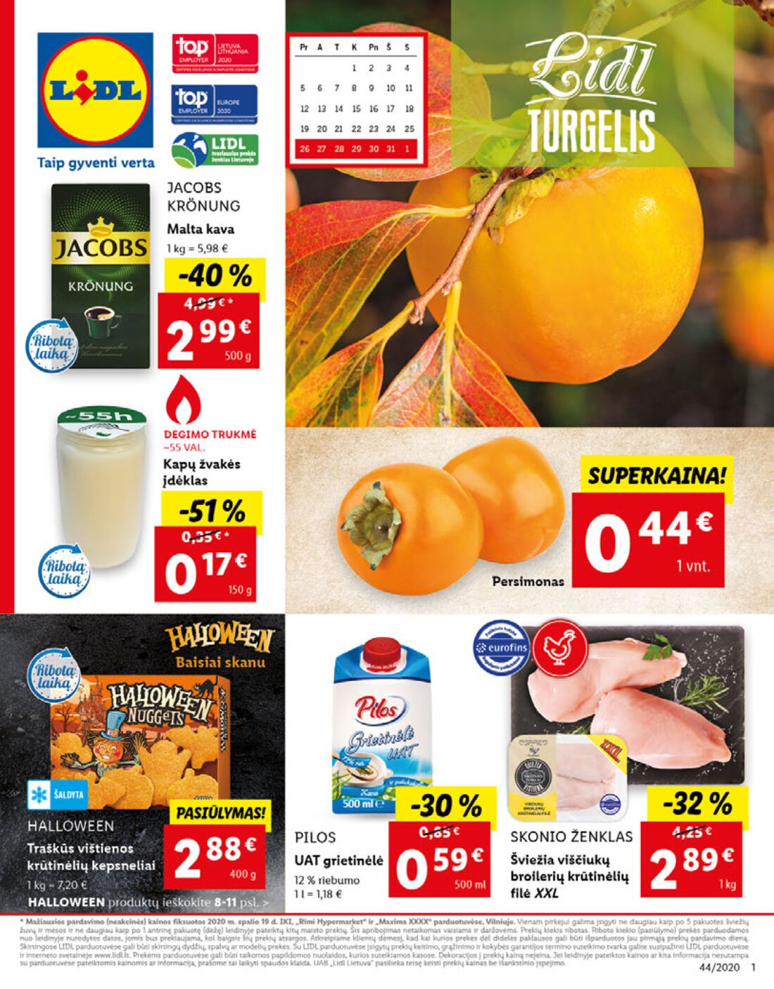 Lidl savaitinis leidinys akcijos nuo 
  2020-10-26 iki 
  2020-11-01 | Leidinukas.lt puslapis 1