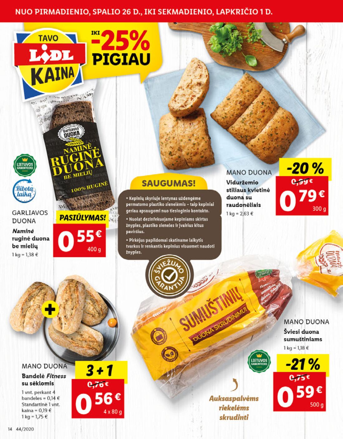 Lidl savaitinis leidinys akcijos nuo 
  2020-10-26 iki 
  2020-11-01 | Leidinukas.lt puslapis 14