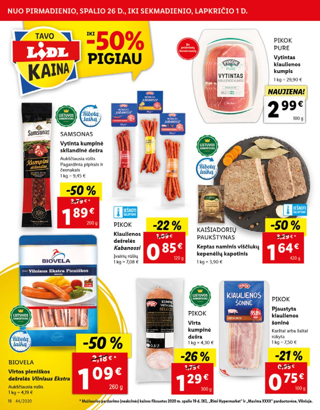 Lidl savaitinis leidinys akcijos nuo 
  2020-10-26 iki 
  2020-11-01 | Leidinukas.lt puslapis 18