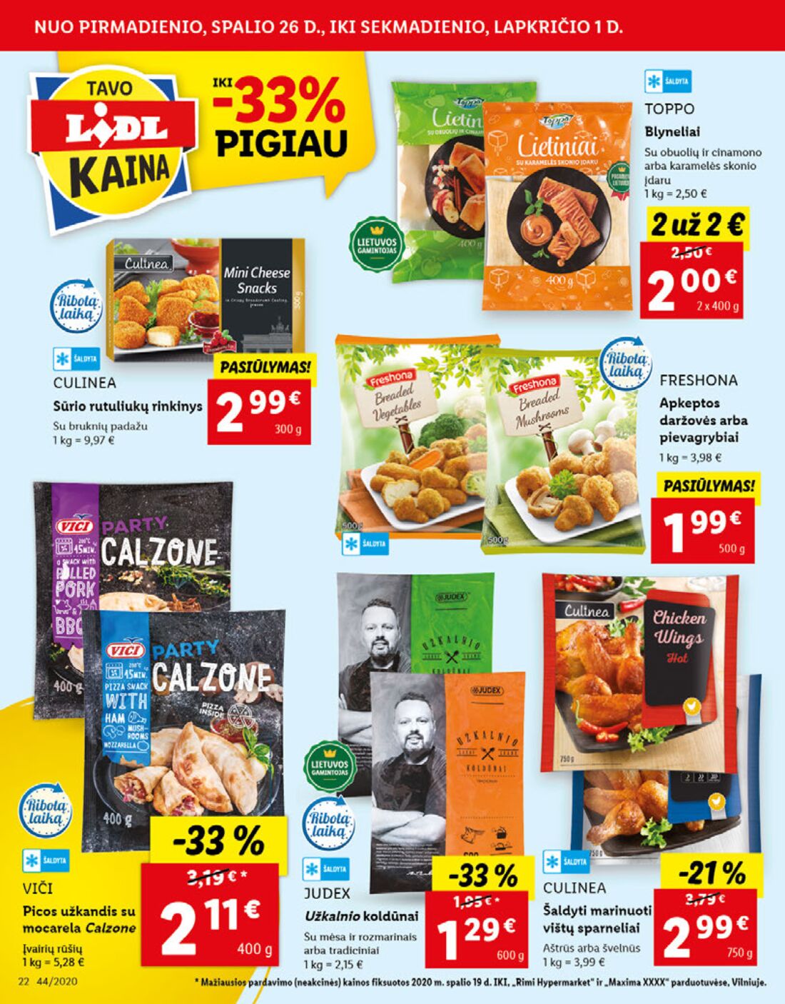 Lidl savaitinis leidinys akcijos nuo 
  2020-10-26 iki 
  2020-11-01 | Leidinukas.lt puslapis 22