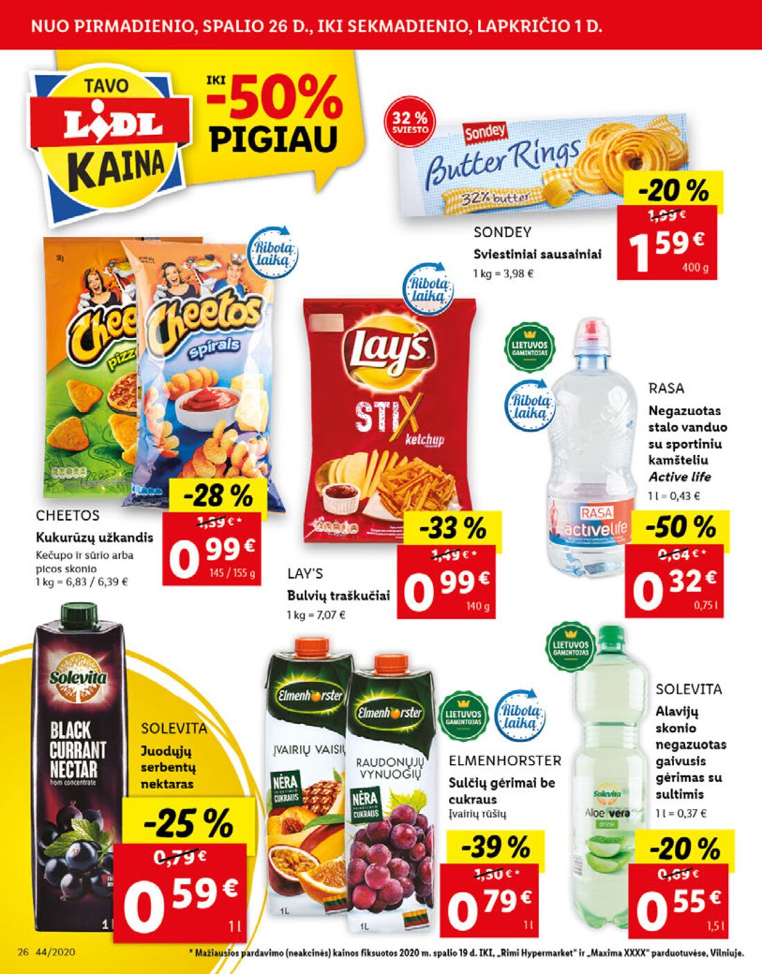 Lidl savaitinis leidinys akcijos nuo 
  2020-10-26 iki 
  2020-11-01 | Leidinukas.lt puslapis 26