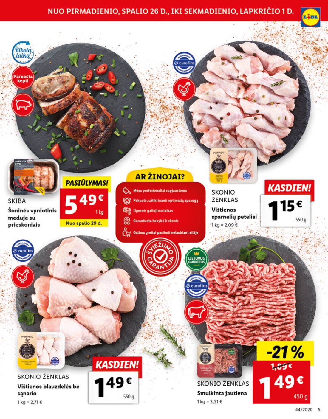 Lidl savaitinis leidinys akcijos nuo 
  2020-10-26 iki 
  2020-11-01 | Leidinukas.lt puslapis 5