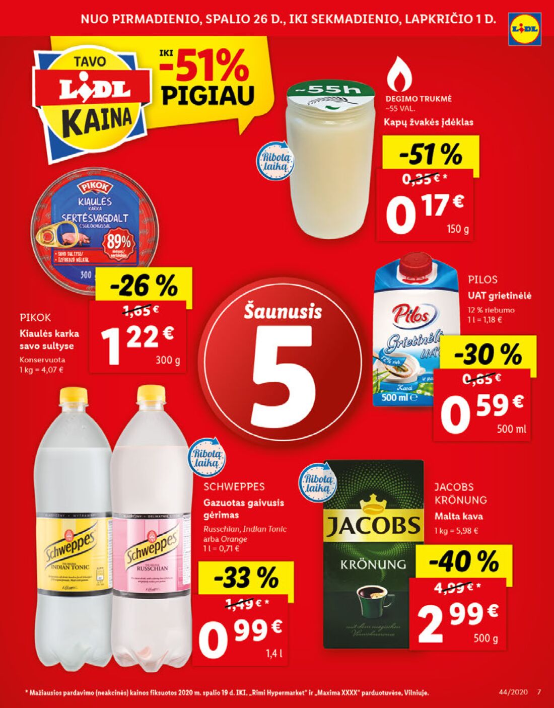 Lidl savaitinis leidinys akcijos nuo 
  2020-10-26 iki 
  2020-11-01 | Leidinukas.lt puslapis 7