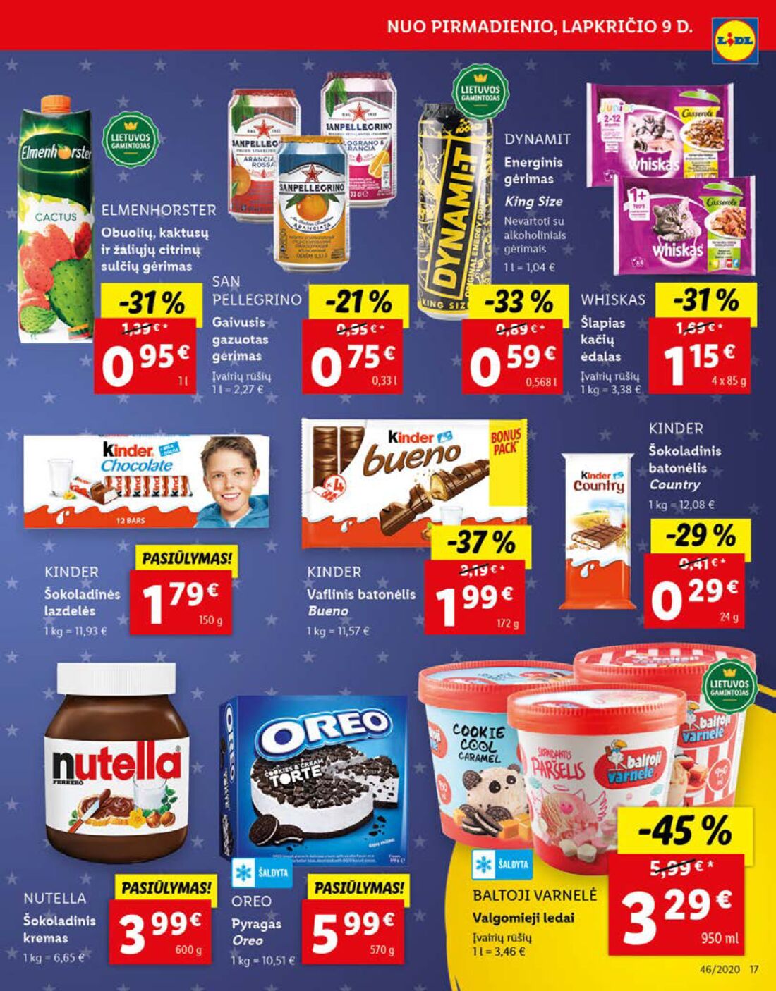 Lidl savaitinis leidinys akcijos nuo 
  2020-11-09 iki 
  2020-11-15 | Leidinukas.lt puslapis 17