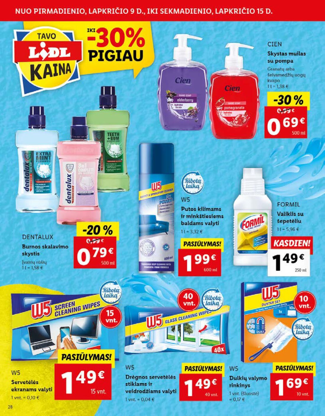 Lidl savaitinis leidinys akcijos nuo 
  2020-11-09 iki 
  2020-11-15 | Leidinukas.lt puslapis 28