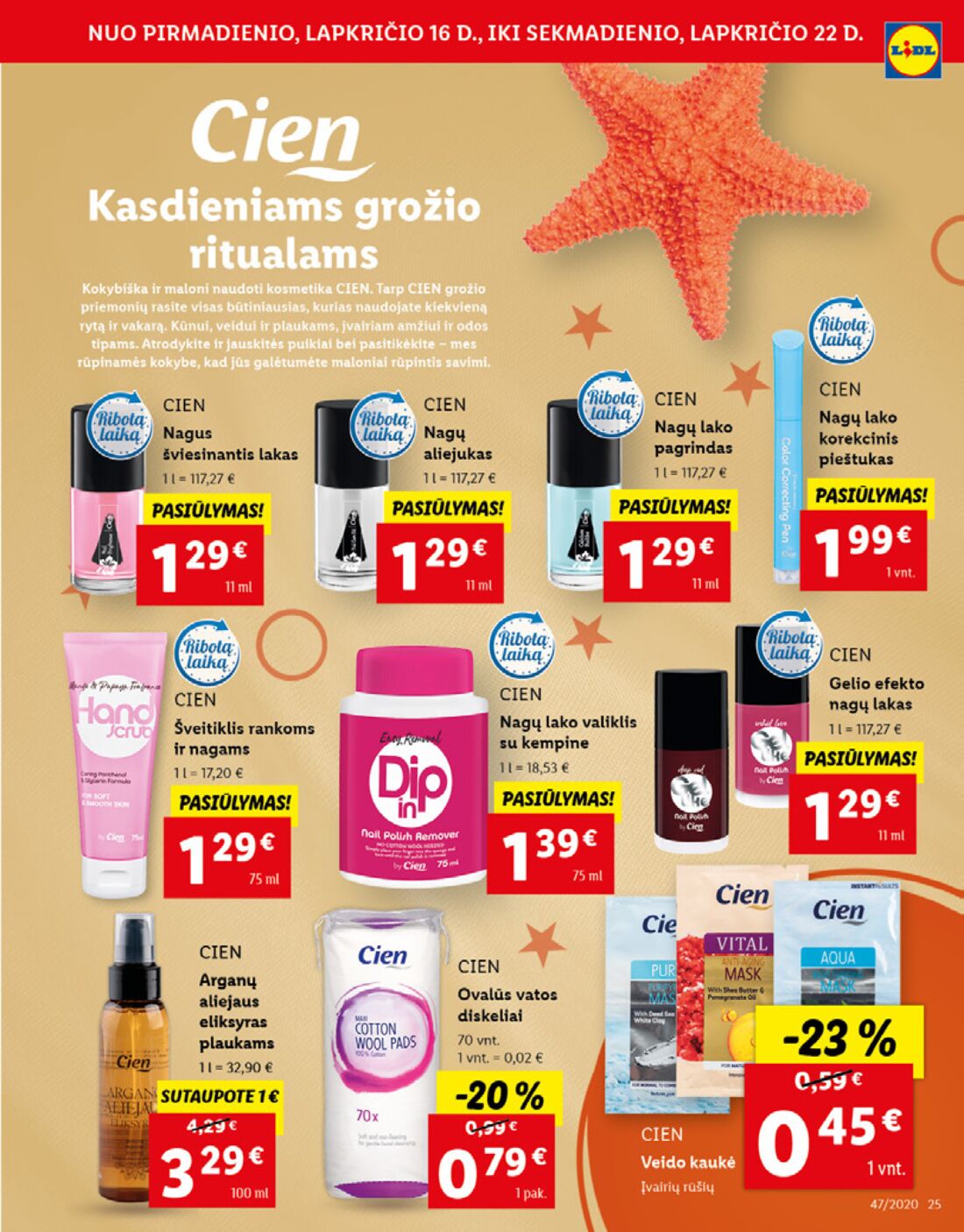 Lidl savaitinis leidinys akcijos nuo 
  2020-11-16 iki 
  2020-11-22 | Leidinukas.lt puslapis 25