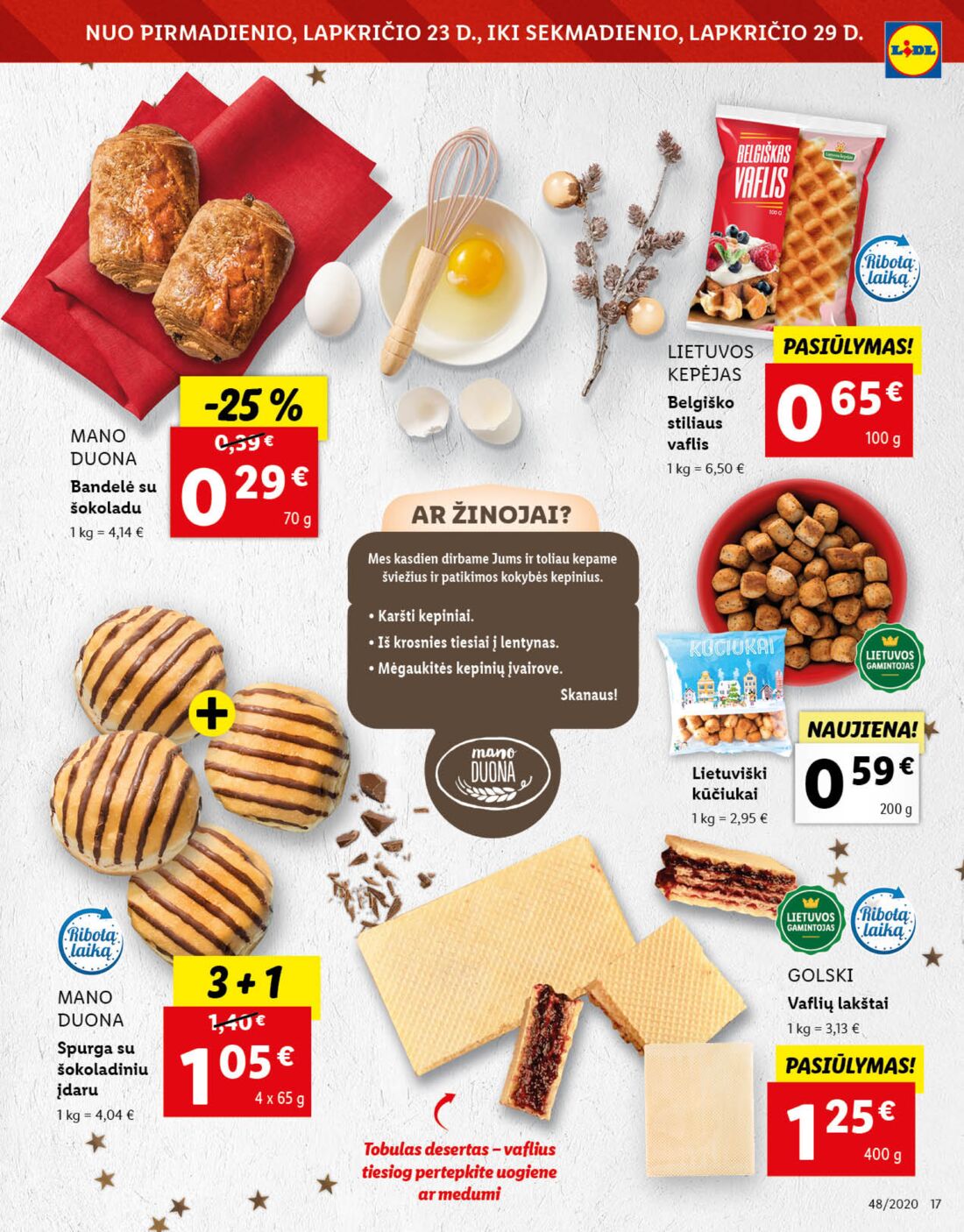 Lidl savaitinis leidinys akcijos nuo 
  2020-11-23 iki 
  2020-11-29 | Leidinukas.lt puslapis 17