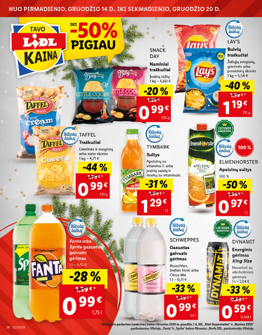 Lidl savaitinis leidinys akcijos nuo 
  2020-12-14 iki 
  2020-12-20 | Leidinukas.lt puslapis 28