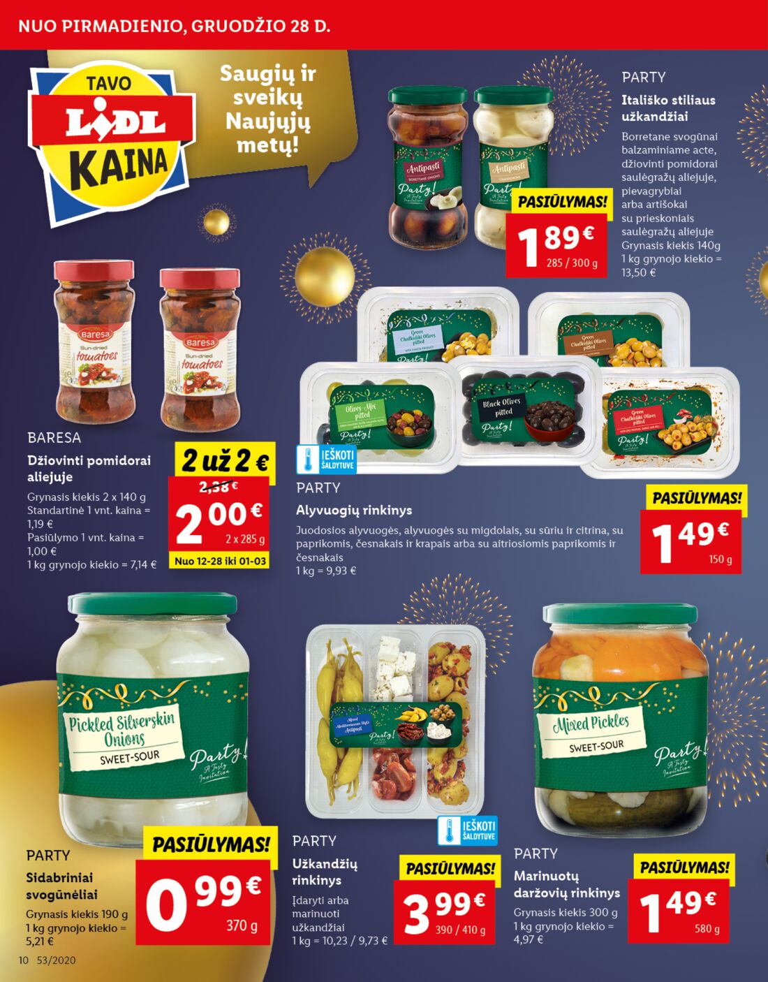 Lidl savaitinis leidinys akcijos nuo 
  2020-12-28 iki 
  2021-01-03 | Leidinukas.lt puslapis 10