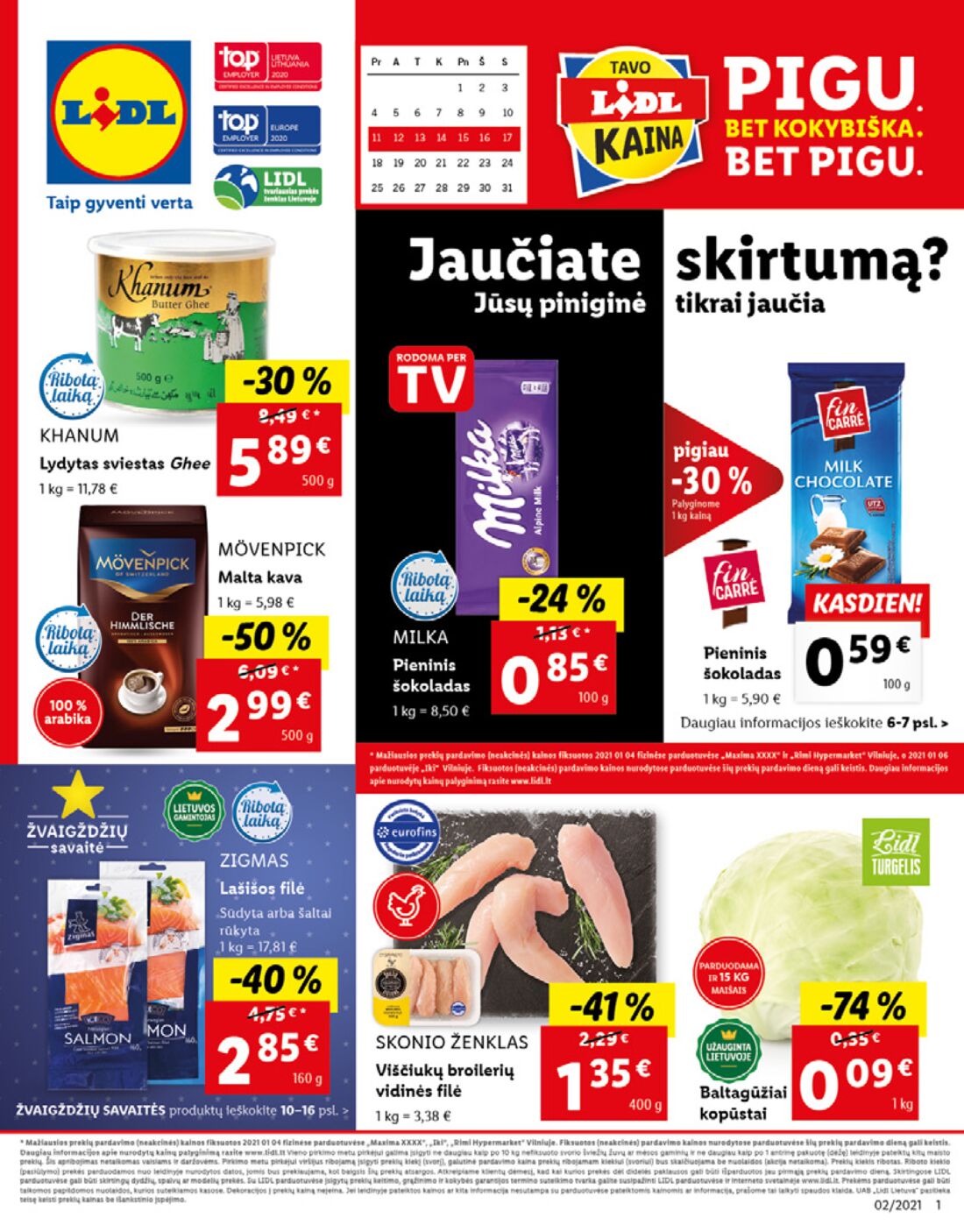 Lidl savaitinis leidinys akcijos nuo 
  2021-01-11 iki 
  2021-01-17 | Leidinukas.lt puslapis 1