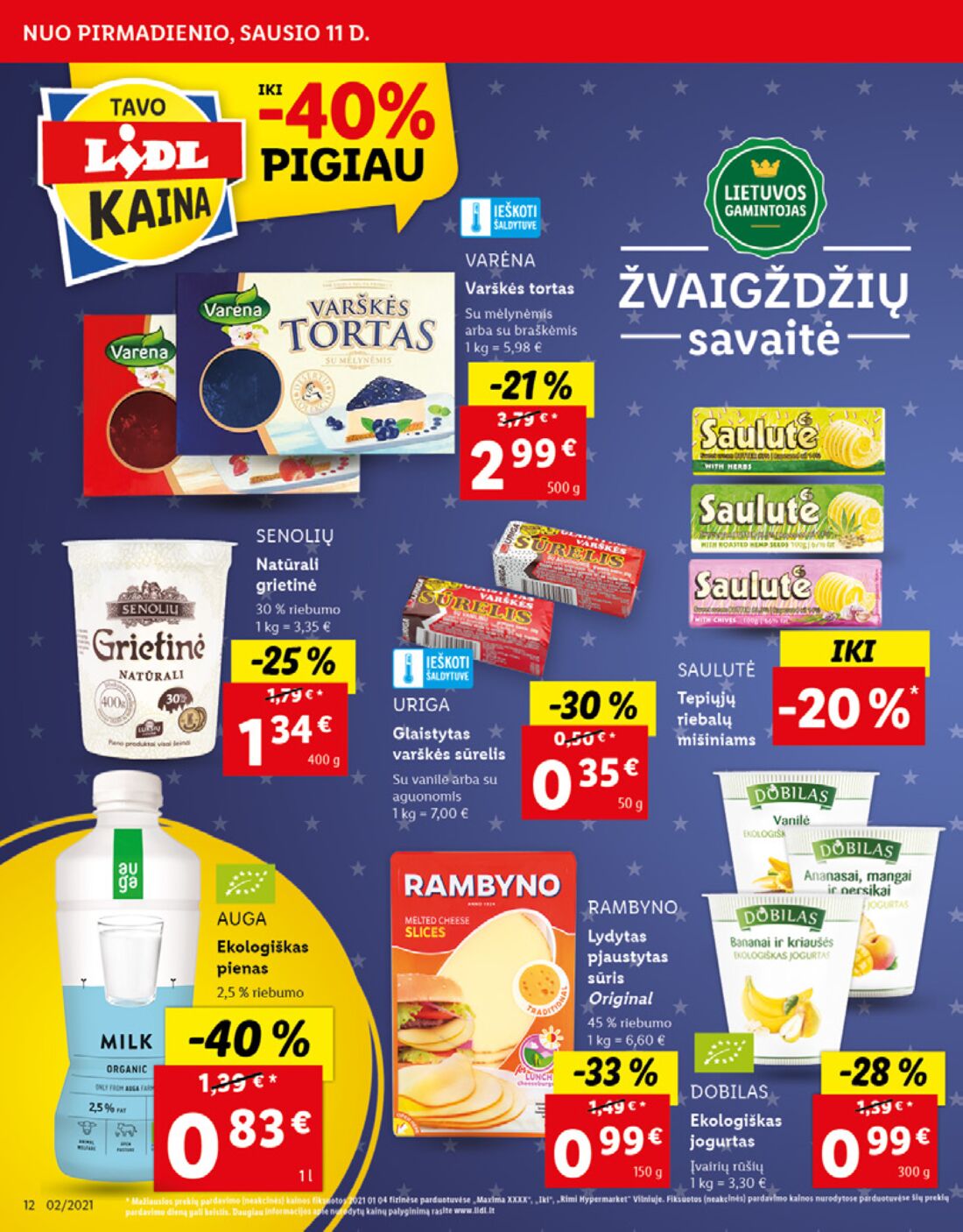 Lidl savaitinis leidinys akcijos nuo 
  2021-01-11 iki 
  2021-01-17 | Leidinukas.lt puslapis 12