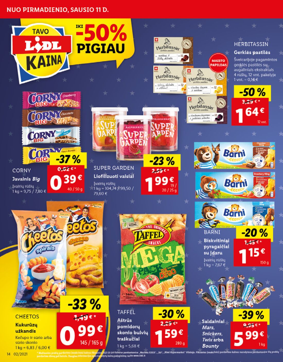 Lidl savaitinis leidinys akcijos nuo 
  2021-01-11 iki 
  2021-01-17 | Leidinukas.lt puslapis 14