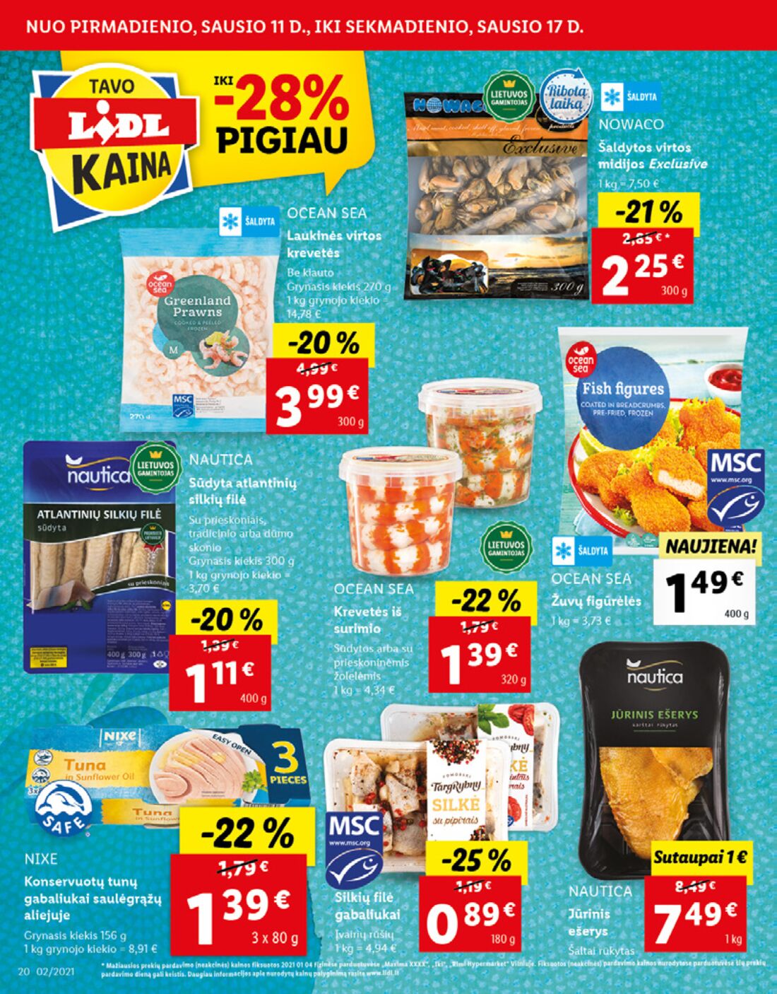 Lidl savaitinis leidinys akcijos nuo 
  2021-01-11 iki 
  2021-01-17 | Leidinukas.lt puslapis 20