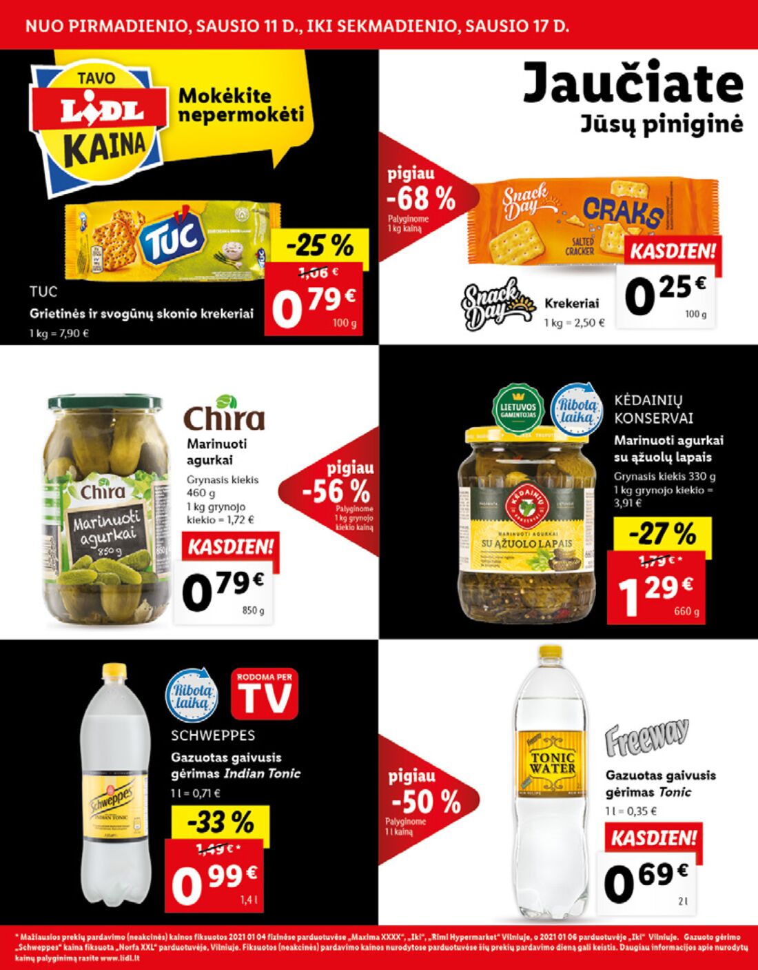 Lidl savaitinis leidinys akcijos nuo 
  2021-01-11 iki 
  2021-01-17 | Leidinukas.lt puslapis 6