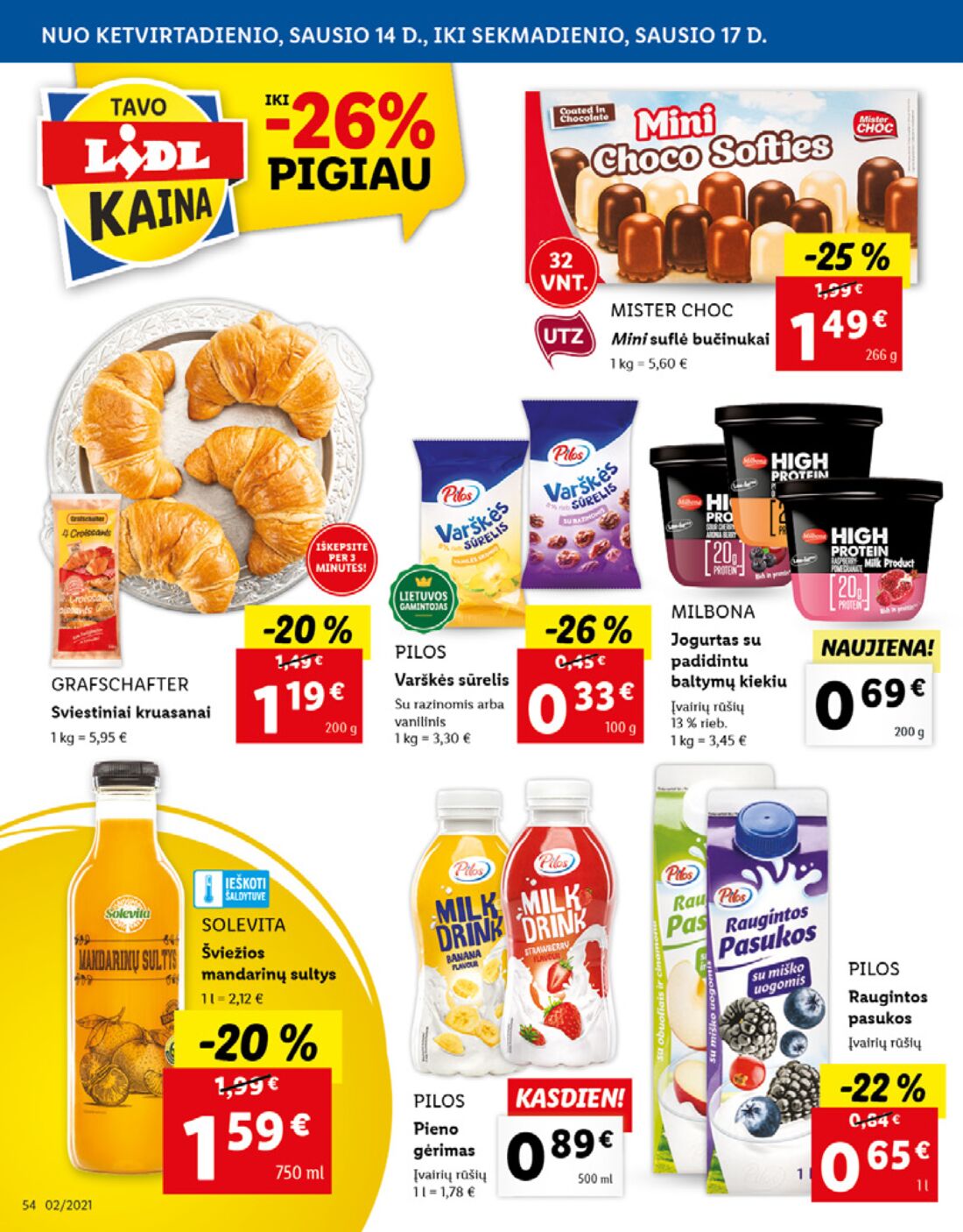 Lidl savaitinis leidinys akcijos nuo 
  2021-01-11 iki 
  2021-01-17 | Leidinukas.lt puslapis 54