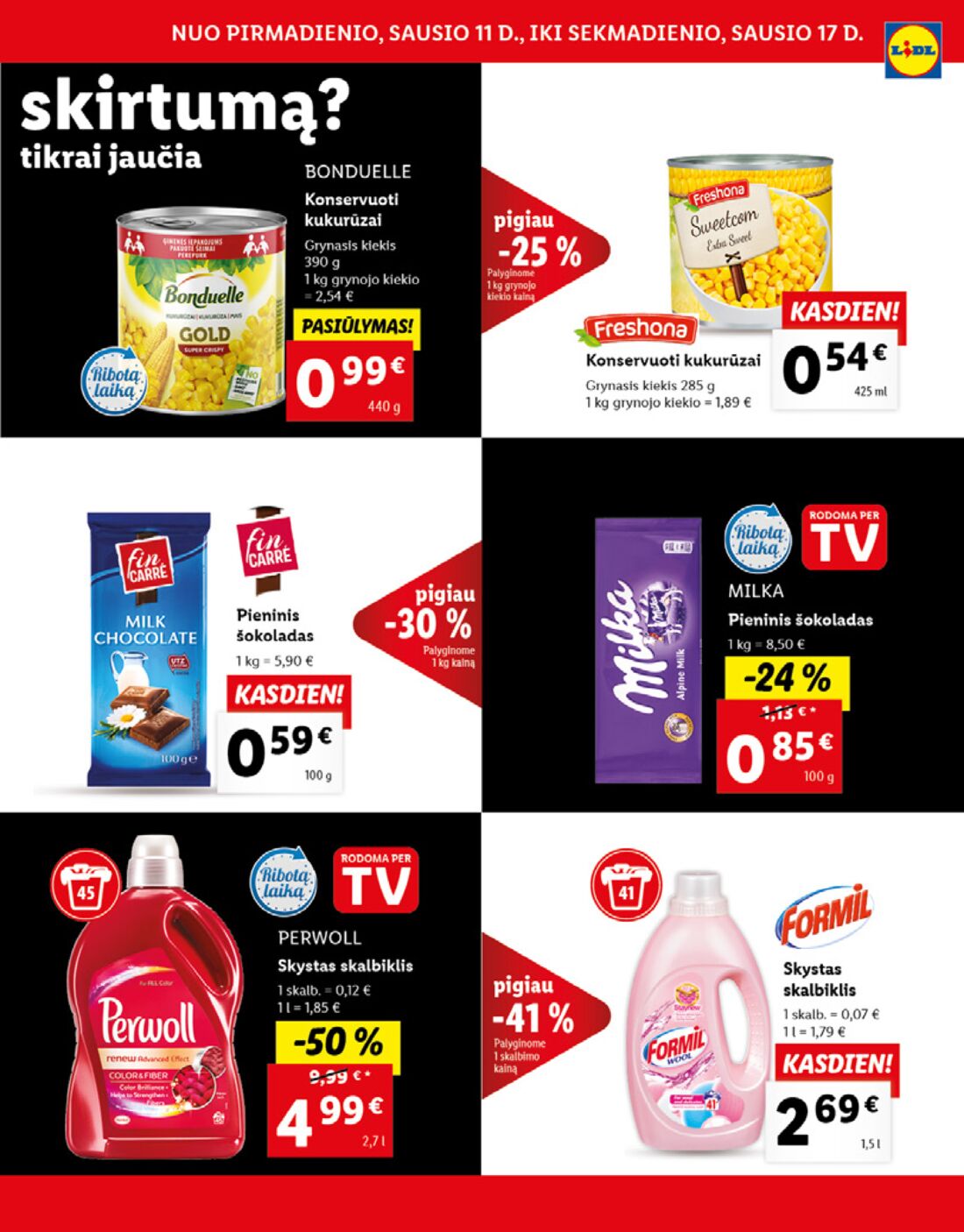 Lidl savaitinis leidinys akcijos nuo 
  2021-01-11 iki 
  2021-01-17 | Leidinukas.lt puslapis 7