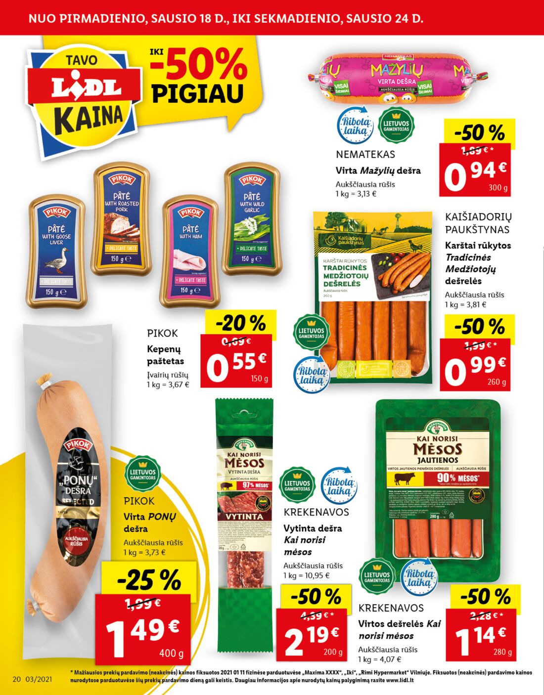 Lidl savaitinis leidinys akcijos nuo 
  2021-01-18 iki 
  2021-01-24 | Leidinukas.lt puslapis 20