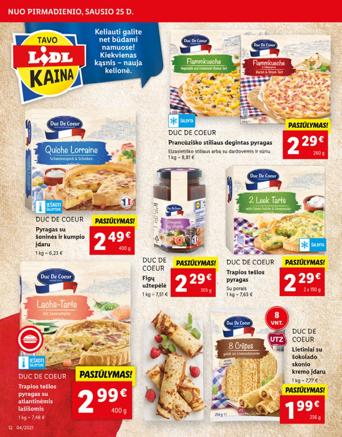 Lidl savaitinis leidinys akcijos nuo 
  2021-01-25 iki 
  2021-01-31 | Leidinukas.lt puslapis 12