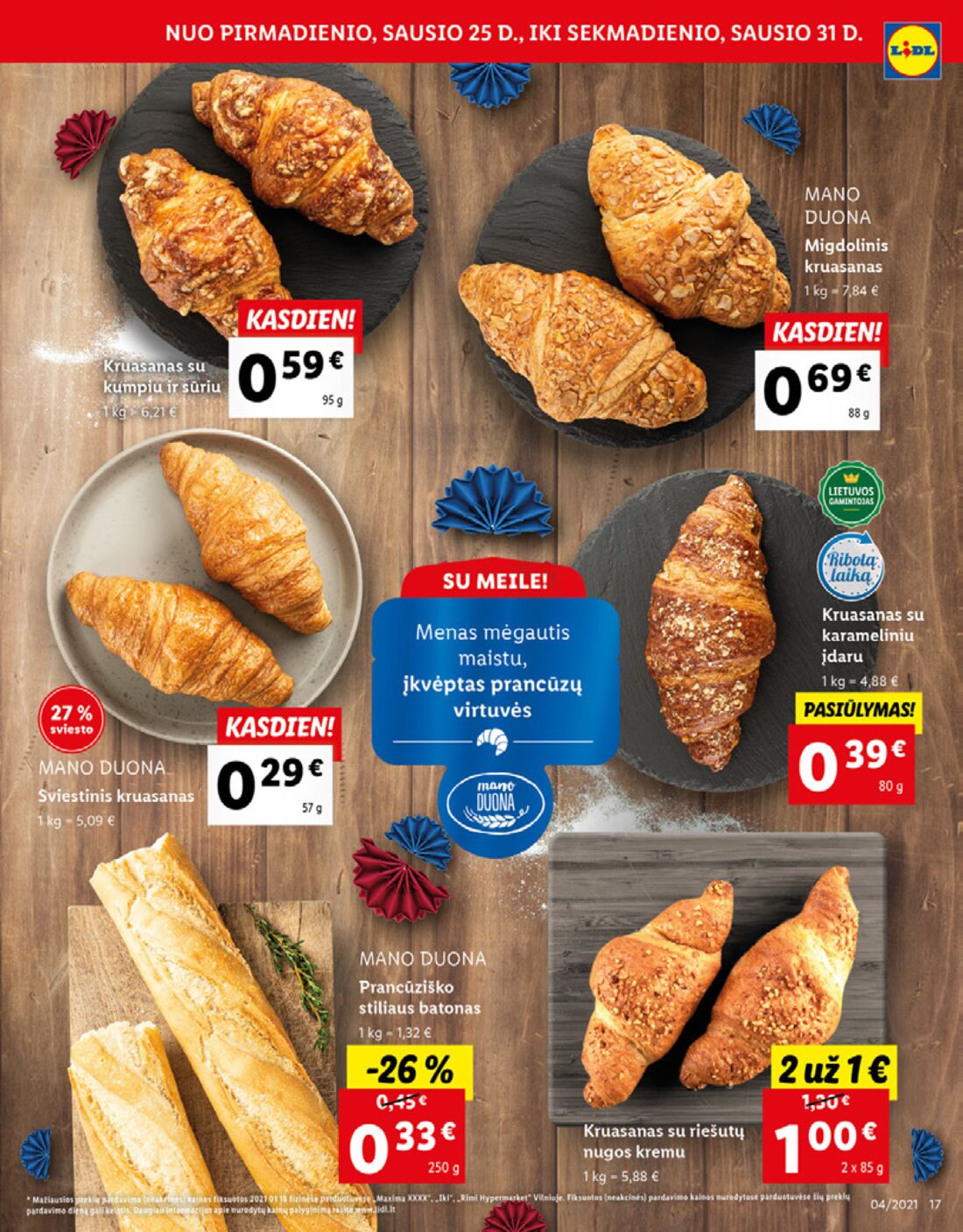 Lidl savaitinis leidinys akcijos nuo 
  2021-01-25 iki 
  2021-01-31 | Leidinukas.lt puslapis 17