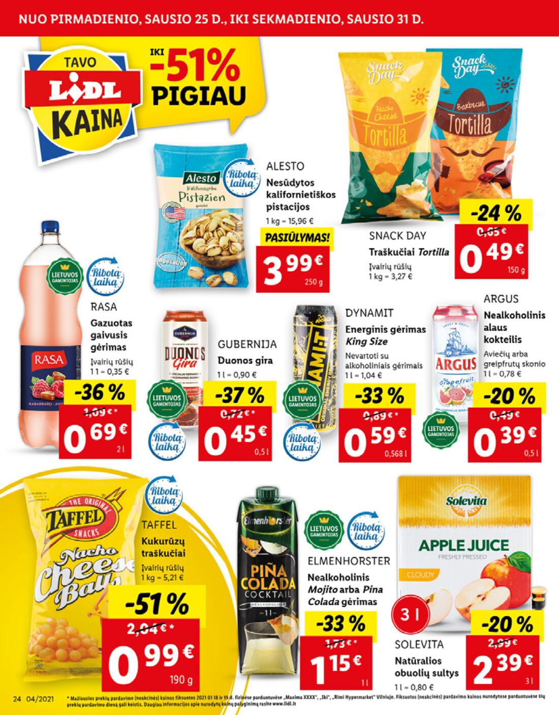 Lidl savaitinis leidinys akcijos nuo 
  2021-01-25 iki 
  2021-01-31 | Leidinukas.lt puslapis 24