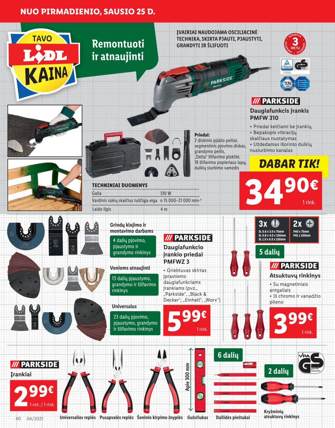 Lidl savaitinis leidinys akcijos nuo 
  2021-01-25 iki 
  2021-01-31 | Leidinukas.lt puslapis 38