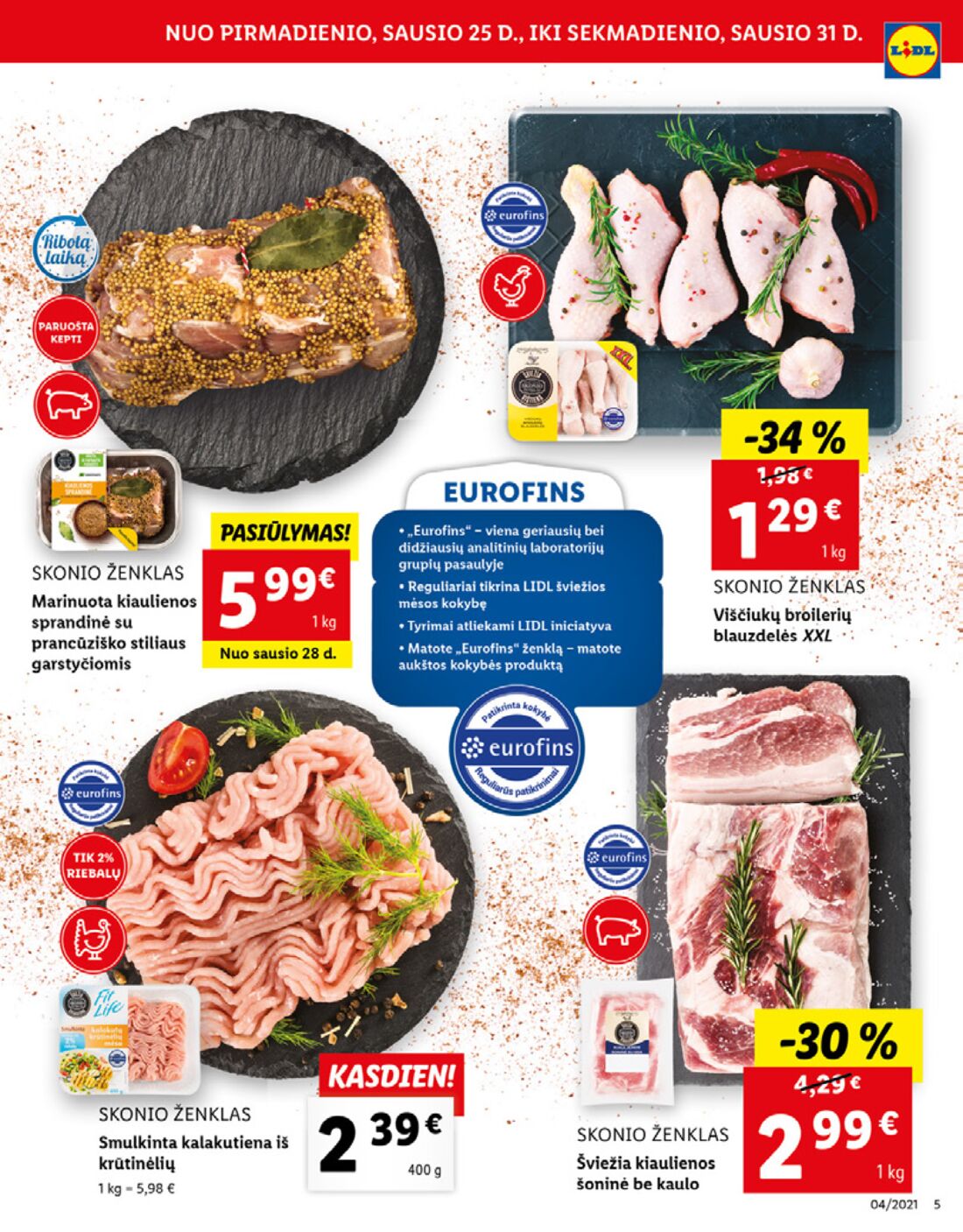 Lidl savaitinis leidinys akcijos nuo 
  2021-01-25 iki 
  2021-01-31 | Leidinukas.lt puslapis 5