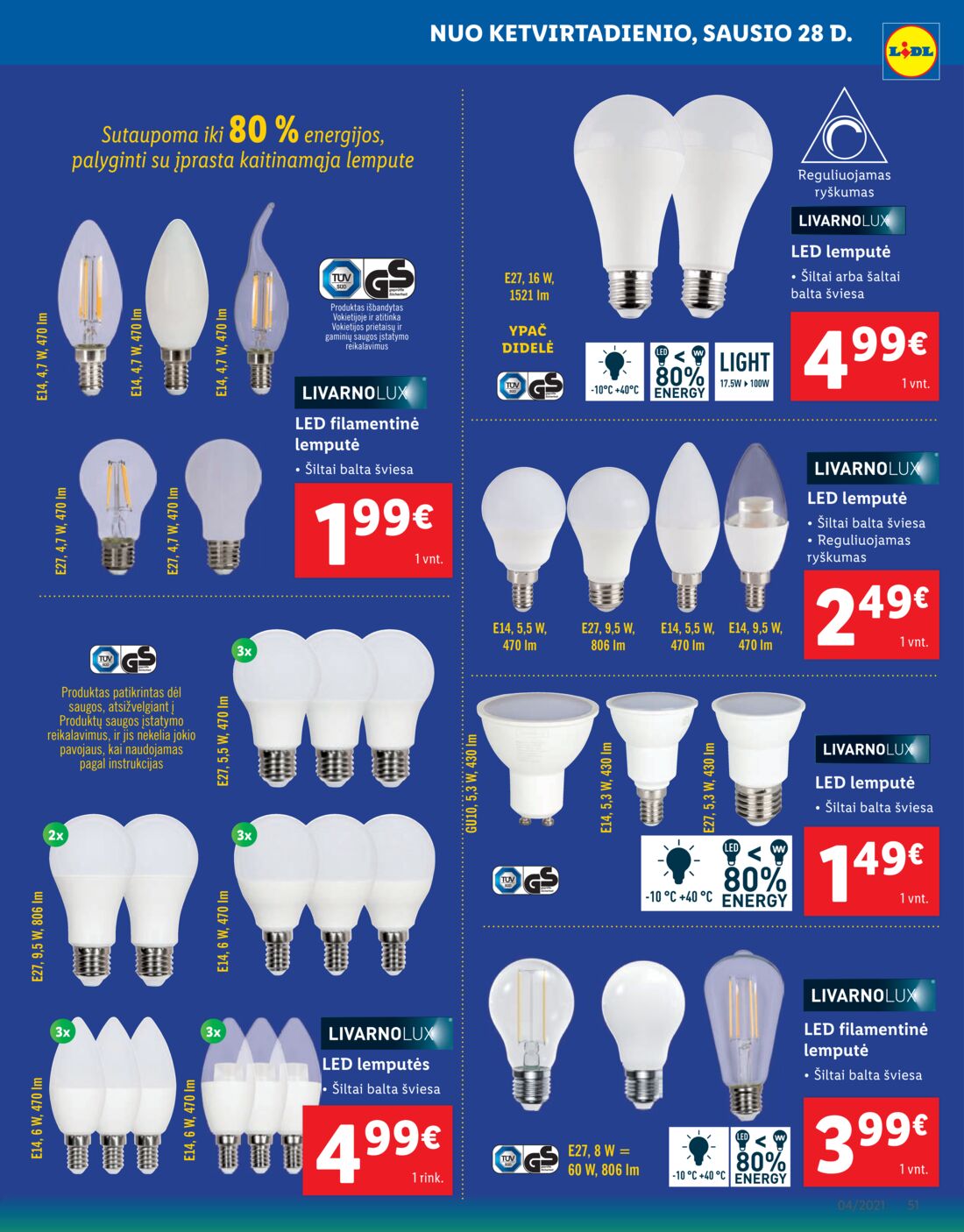 Lidl savaitinis leidinys akcijos nuo 
  2021-01-25 iki 
  2021-01-31 | Leidinukas.lt puslapis 51