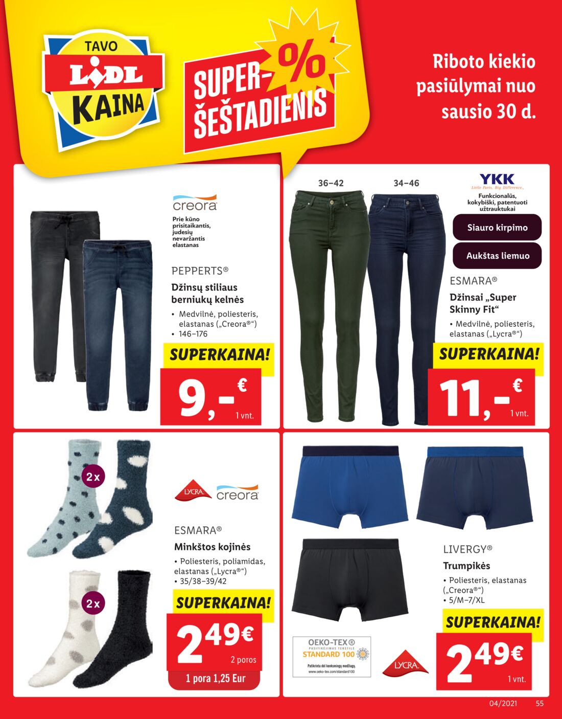 Lidl savaitinis leidinys akcijos nuo 
  2021-01-25 iki 
  2021-01-31 | Leidinukas.lt puslapis 55