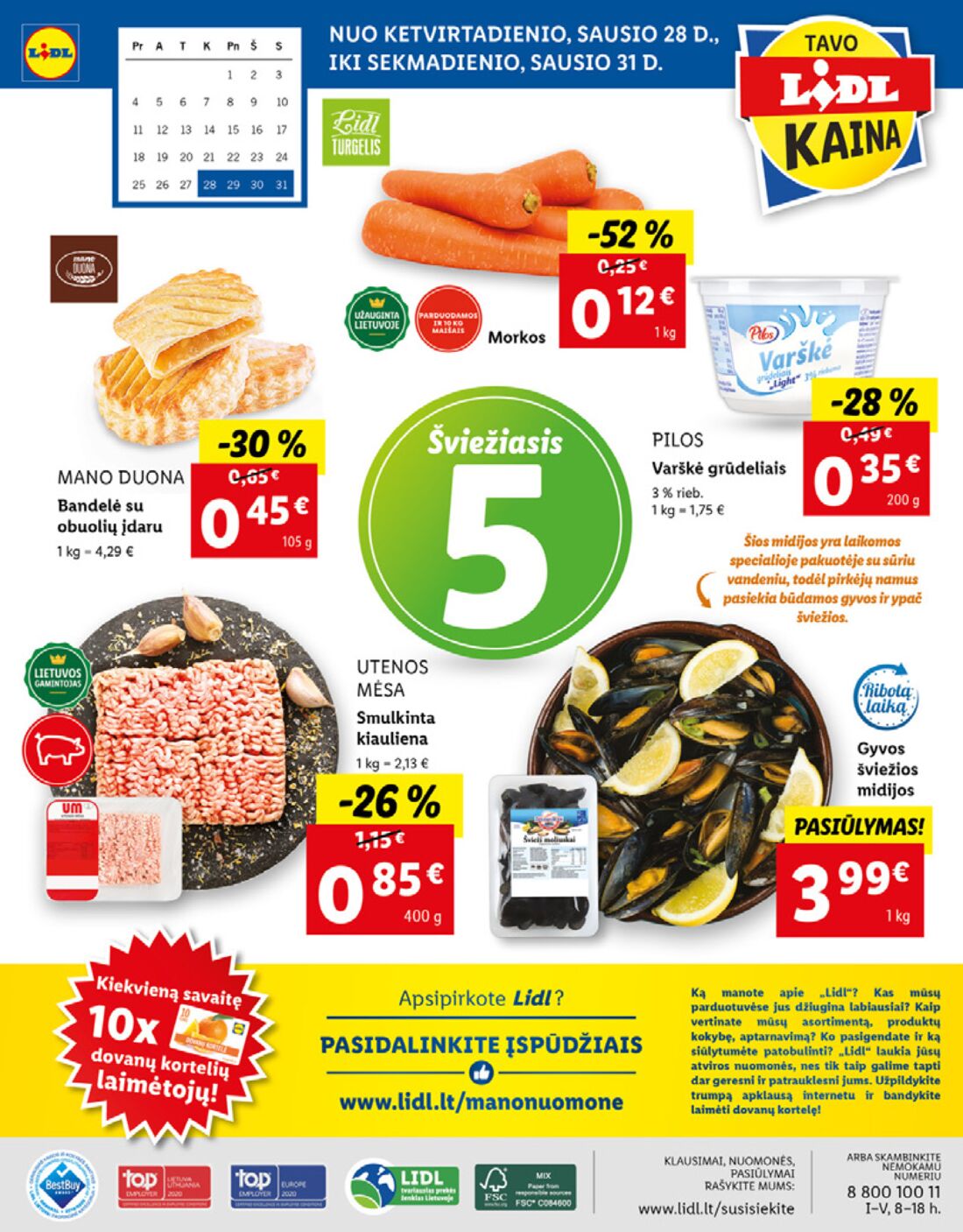 Lidl savaitinis leidinys akcijos nuo 
  2021-01-25 iki 
  2021-01-31 | Leidinukas.lt puslapis 56