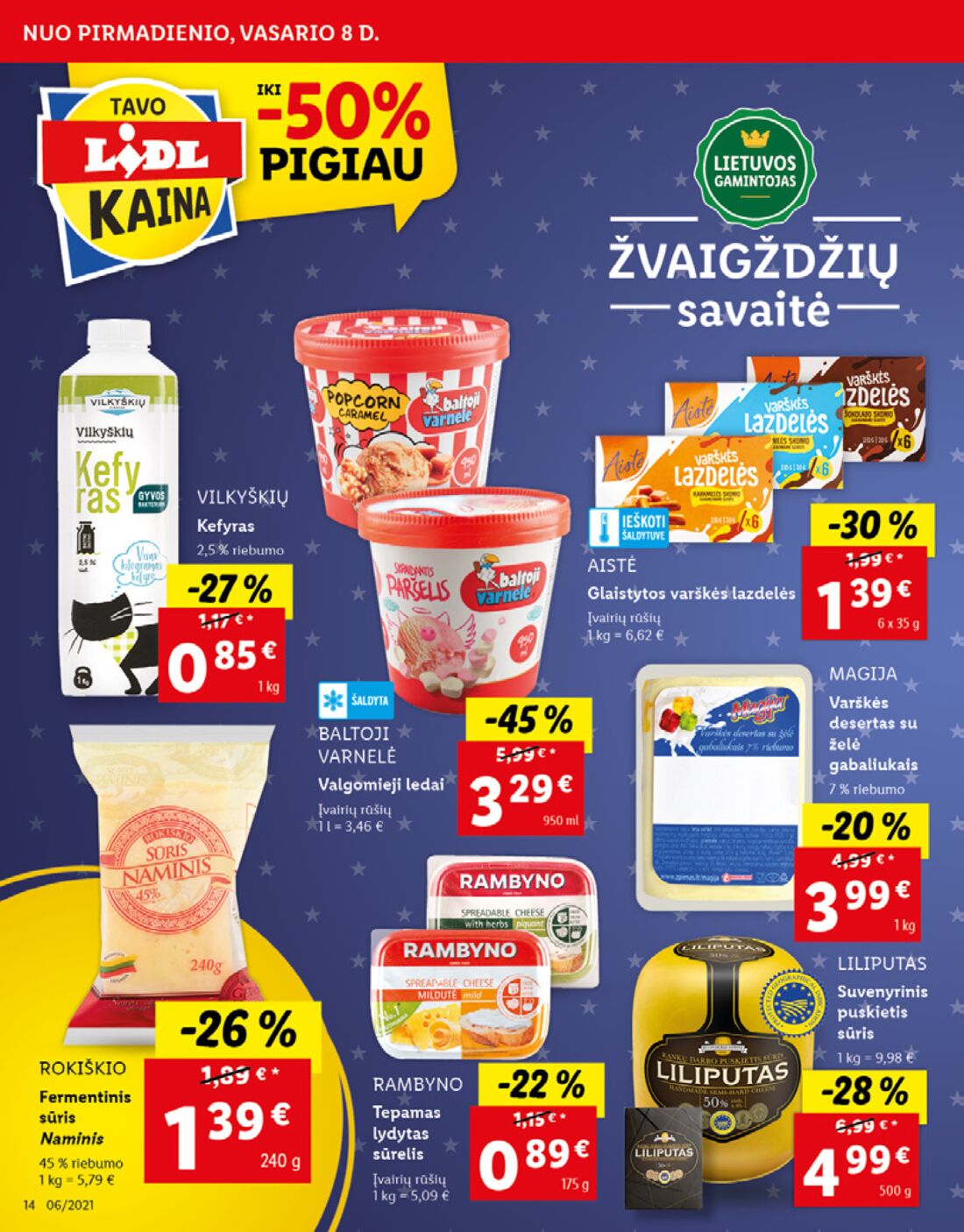 Lidl savaitinis leidinys akcijos nuo 
  2021-02-08 iki 
  2021-02-14 | Leidinukas.lt puslapis 14