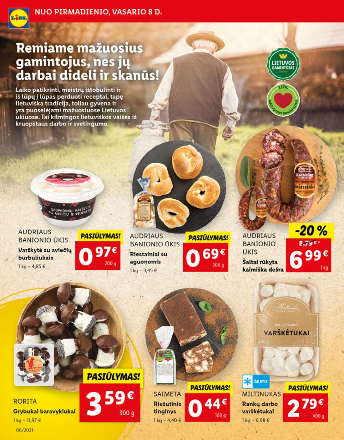 Lidl savaitinis leidinys akcijos nuo 
  2021-02-08 iki 
  2021-02-14 | Leidinukas.lt puslapis 6