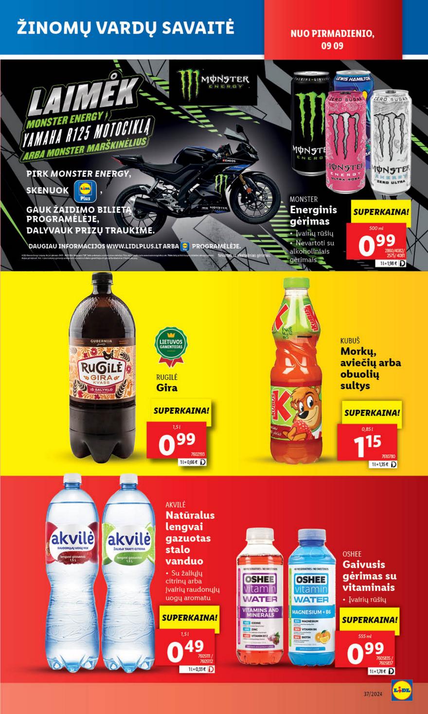 Lidl savaitinis leidinys akcijos nuo 
  2024-09-09 iki 
  2024-09-15 | Leidinukas.lt puslapis 17